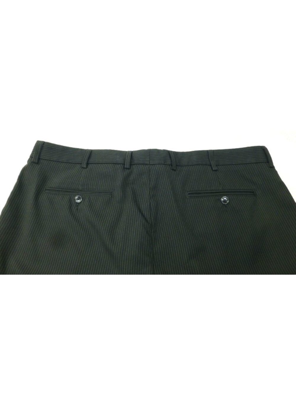 Greg Norman Mens Black Pinstriped Golf Shorts W40 Polyester Blend - Picture 9 of 9